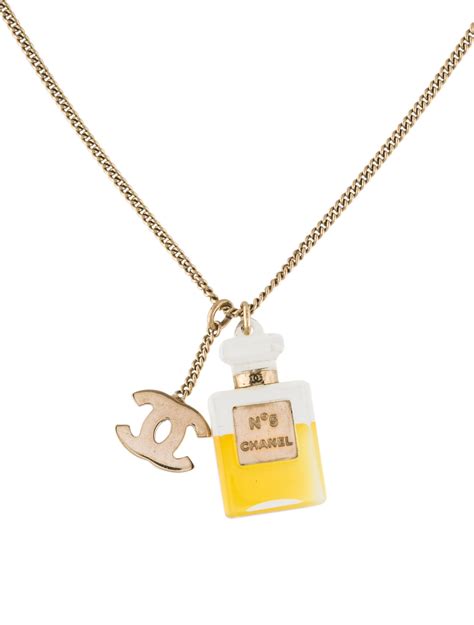 chanel no.5 perfume bottle necklace|chanel no 5 first bottle.